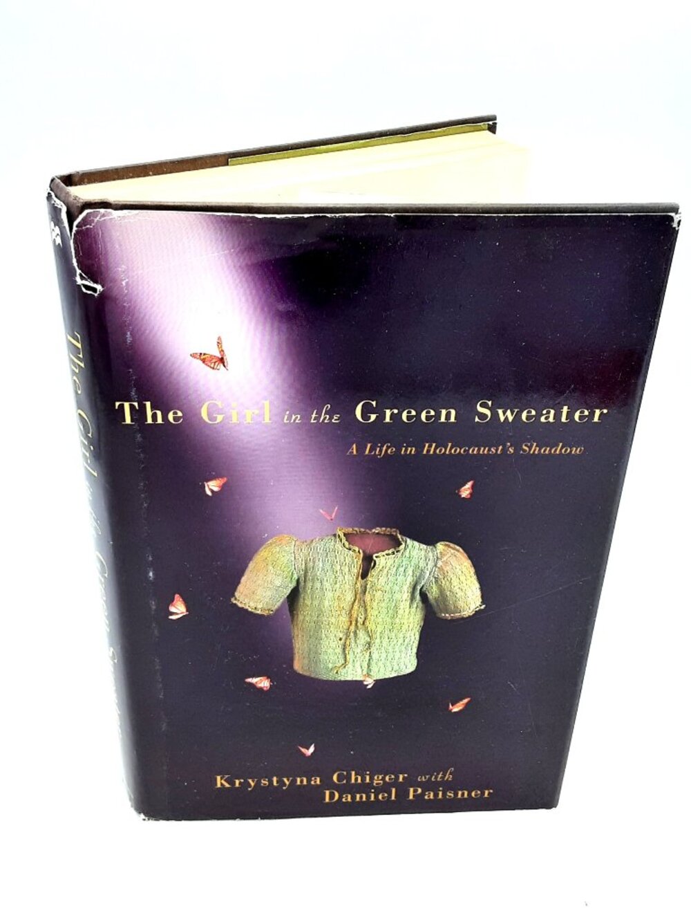 The Girl in the Green Sweater - Holocaust KRYSTYNA CHIGER, PAISNER 2008 HBDJ